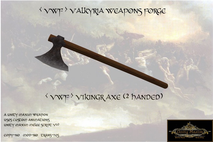 <VWF> Vikingr Axe (2 Handed)(Crate)