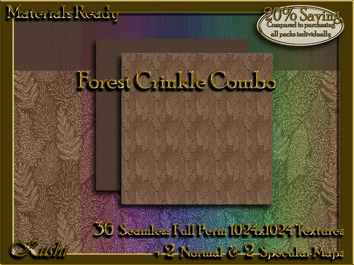 !Kushi! ForestCOMBO Textures -WEAR TO UNPACK