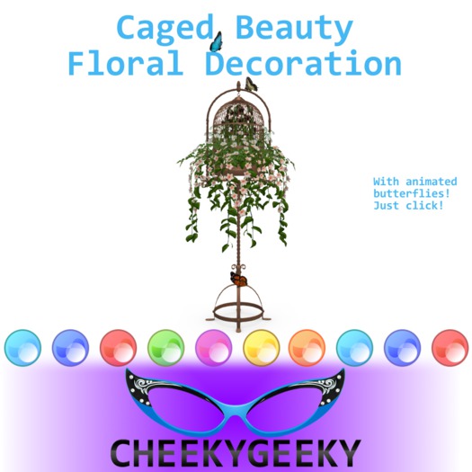 ~CheekyGeeky~ Caged Beauty (ROSE GOLD)