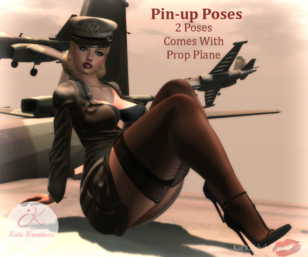 ~KK~ Army Pin Up Poses [BOXED]