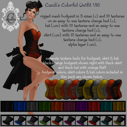 ::C S:: Candi's Colorful Outfit V.16