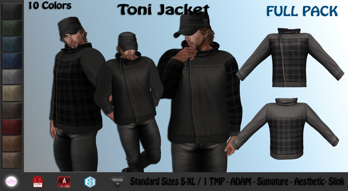 .::MiRRoR::.Toni Jacket Full Pack - Hud Driven 1 (Boxed)