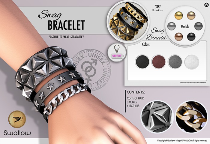 ^^Swallow^^ Swag Bracelet (Unisex)