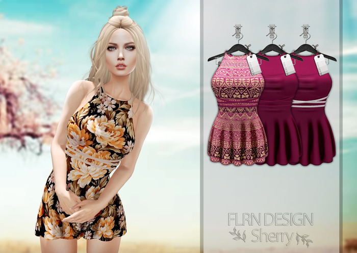 [FLRN] Sherry Dress Pink