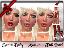 Female Christmas Avatar - [Santa Baby] - Female Avatar & Christmas Outfit 
