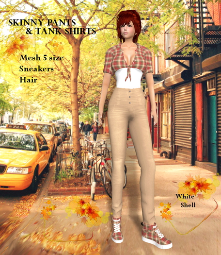 Skinny Pants & Tank Shirts Box