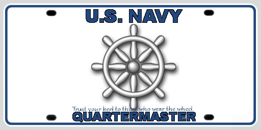 USN QM Plate