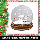 Christmas Snowglobe - Christmas Stuff - Christmas items - Chrismtas Decoration Snowglobe