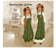 RP-Chic Russian little Kalinka green