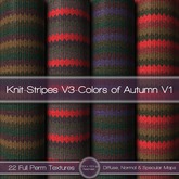 {L} Knit-Striped V3-Colors of Autumn V1