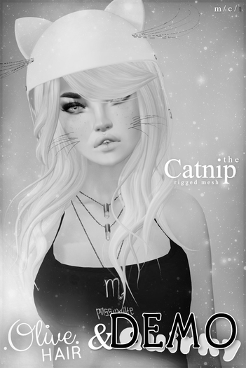 .Olive. the Catnip Hair DEMO