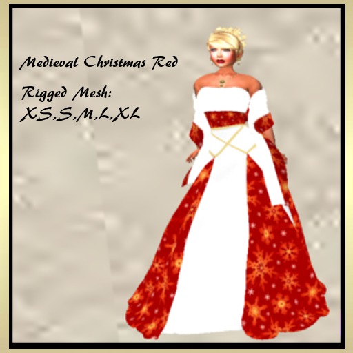 Medieval Christmas Red