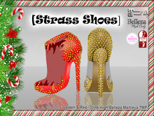 Female Christmas Shoes - [Strass Shoes]