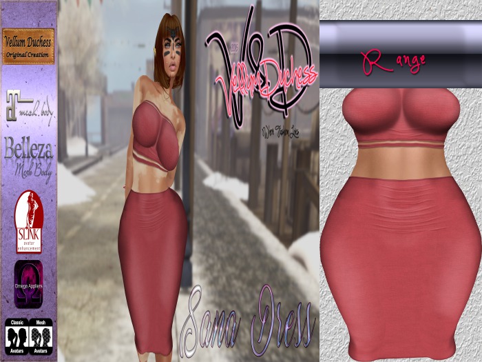 {V}-{D} Sana Dress [Roo]