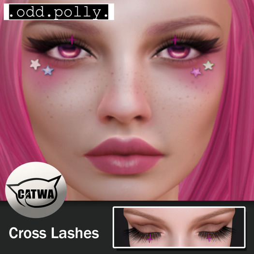 .odd.polly. Cross Lashes 1