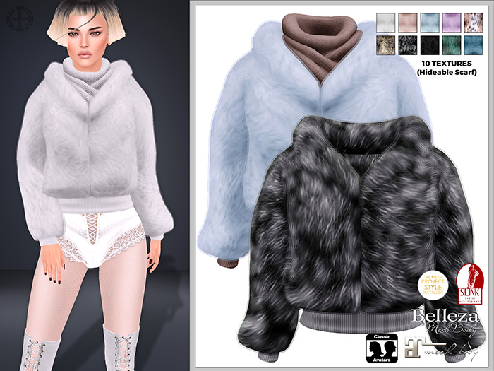 [hh] Almeda Plush Jacket VIP PACK