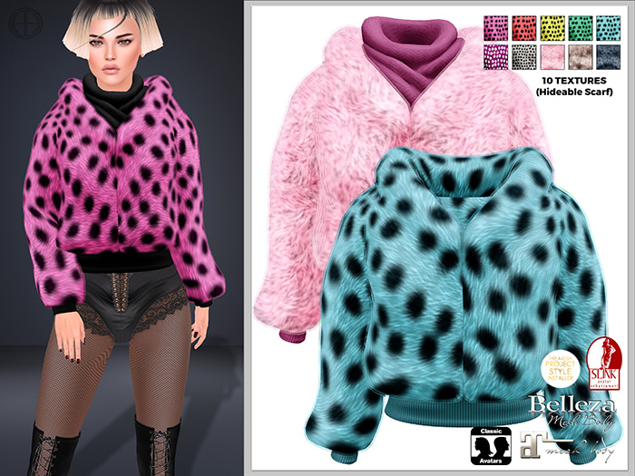 [hh] Almeda Plush Jacket FANCY PACK