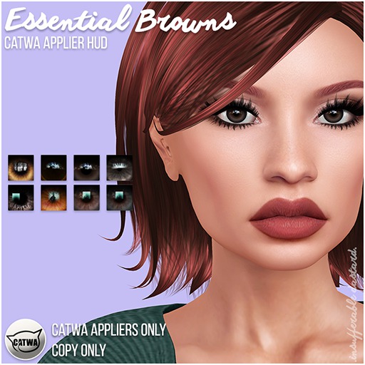 .ID. Essentials Catwa HUD / Browns
