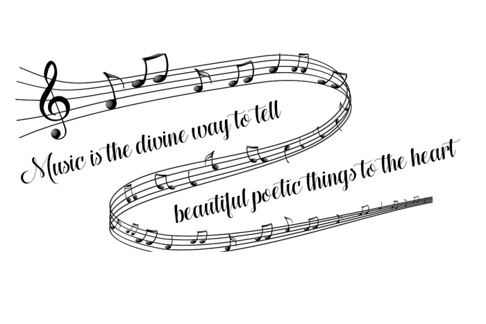 Music is  divine (bagged)