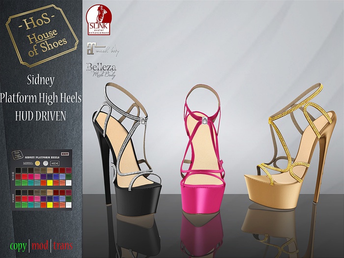 Demo [HoS] Sidney Platform High Heels