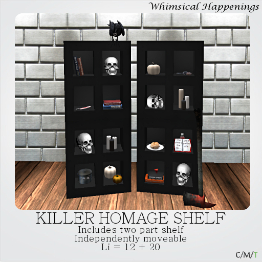 Killer Homage Shelf