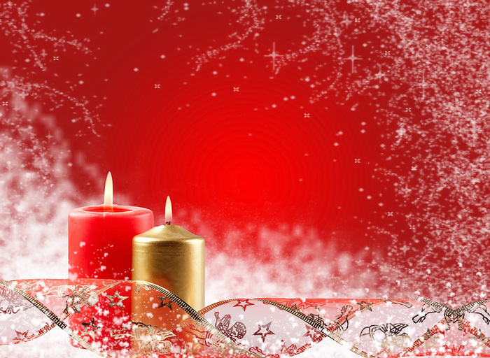 Christmas Red Background 5