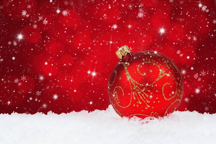 Christmas Red Background 2