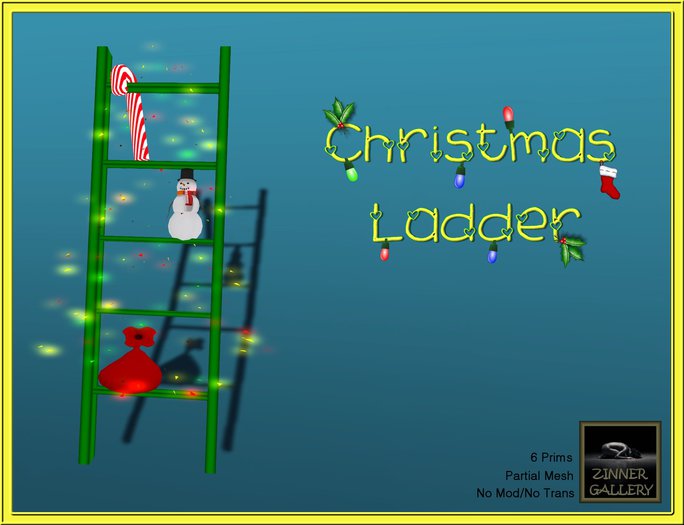 Zinner Gallery - Christmas Ladder (Boxed)