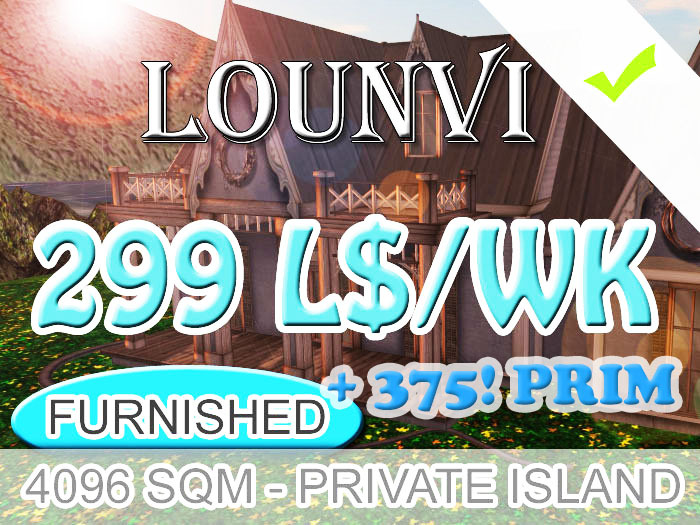 $299- 4096 SQM Lounvi B1 SKY HOME
