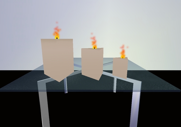 Candles - Set 3 Candle Triangle