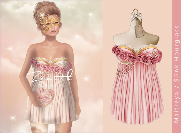 =Zenth=Masquerade Rose dress (Pink)
