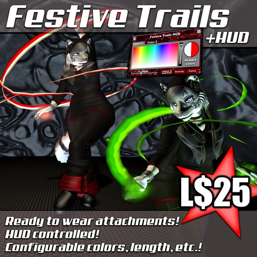 :Frio's: Festive Trails Rave Attachments + HUD