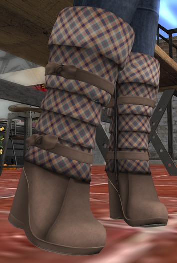Brown Suede Boot - Winter Snuggles