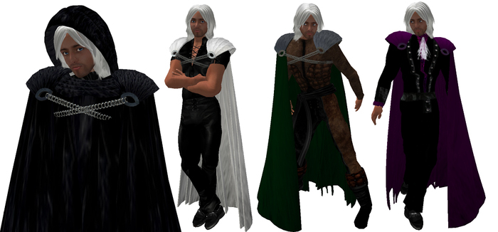 Avilion Mist - Vindicator Cloak - Purple/Gold