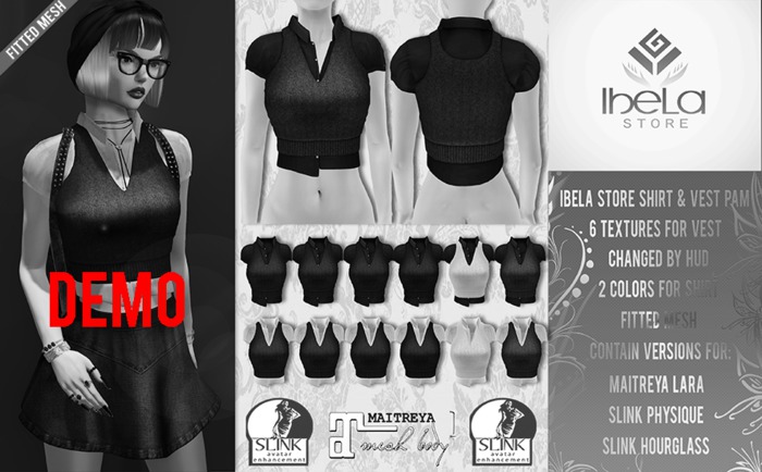 DEMO Ibela Store - Shirt & Vest Pam with HUD