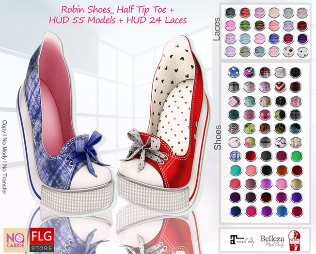 :: No Cabide :: Robin Shoes_ Half Tip Toe - HUD 55 Models