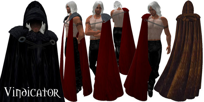 Avilion Mist - Vindicator Cloak - Black Lamb