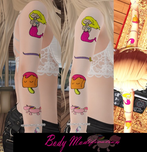 ::Body Modification:: Mermaid Tattoo - Maitreya