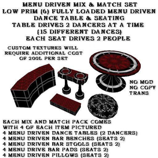 (BL) Silver Plush Mix N Match (Menu Driven)