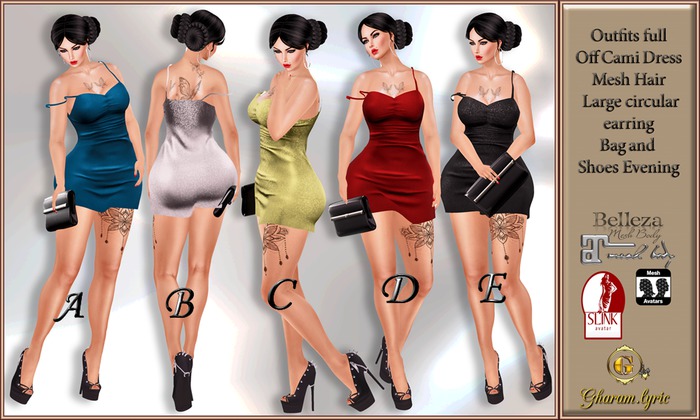 Outfits full Off Cami Dress  