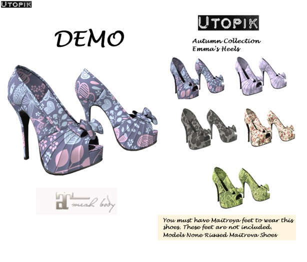 Demo Emma Autumn Heels Maitreya