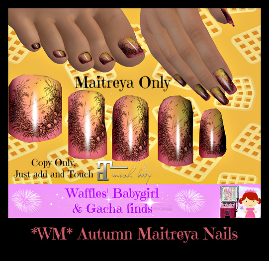 *WM* Autumn Maitreya Nails  Applier