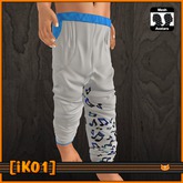 [iK01] Baggy Pants TD Baby - Moosik White