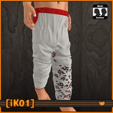 [iK01] Baggy Pants TD Kid - Anarkay White