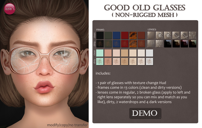 Izzie's - Good Old Glasses (discounted)