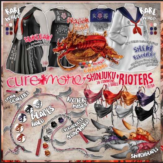 CUREMORE / Shinjuku Rioters / Switchblade PURPLE