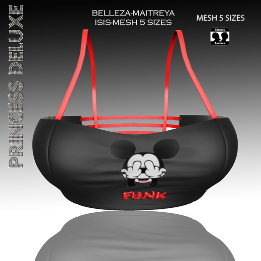 :.P.D.IVY TOP FUNK-BELLEZA-MAITREYA-ISIS-MESH 5 SIZES