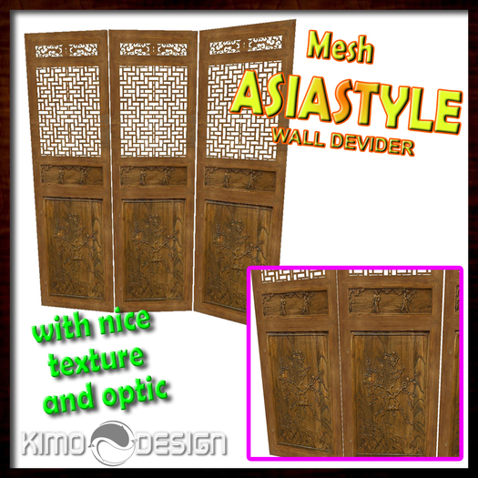 Asia Style Room Devider