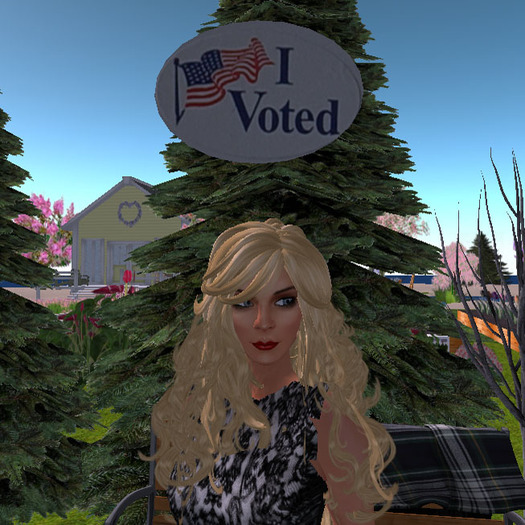 I Voted! Sticker Hover Text