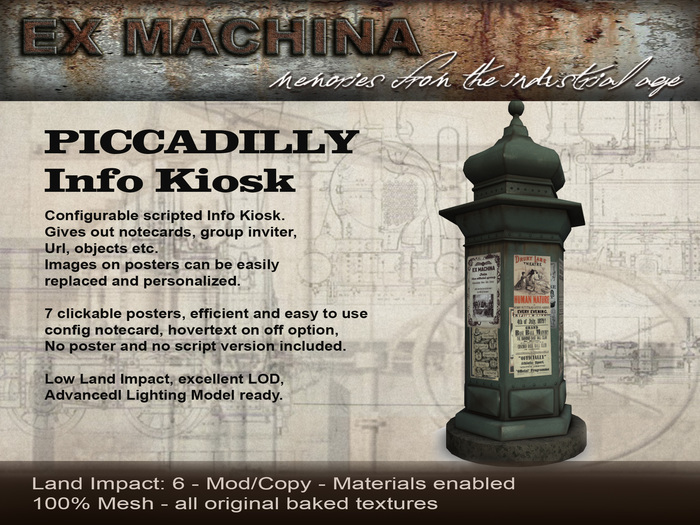 Piccadilly Info Kiosk by Ex Machina 1.1